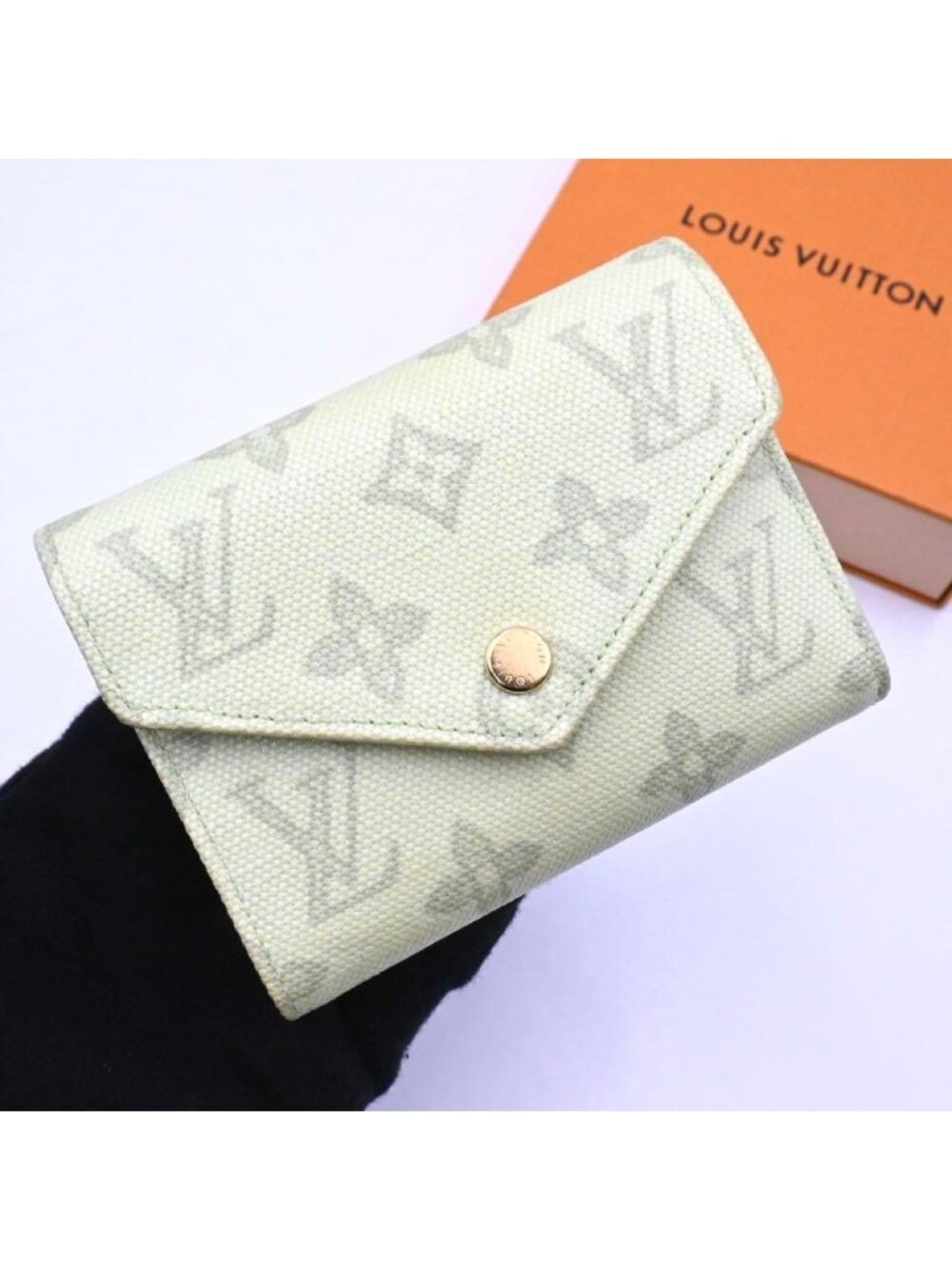Louis Vuitton Monogram Portefeuille Victorine Origin Trifold Wallet